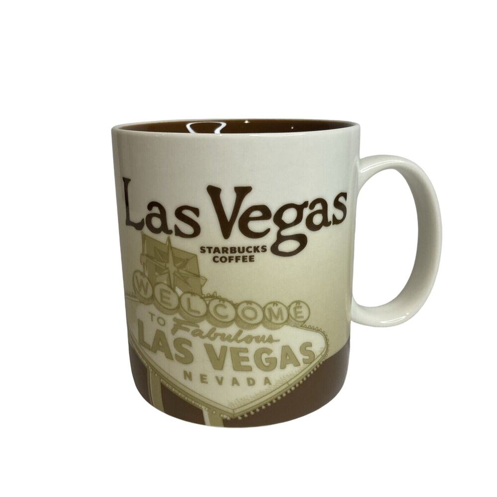 Starbucks 2011 Welcome to Fabulous Las Vegas 16 oz Coffee Tea‎ Cup Mug
